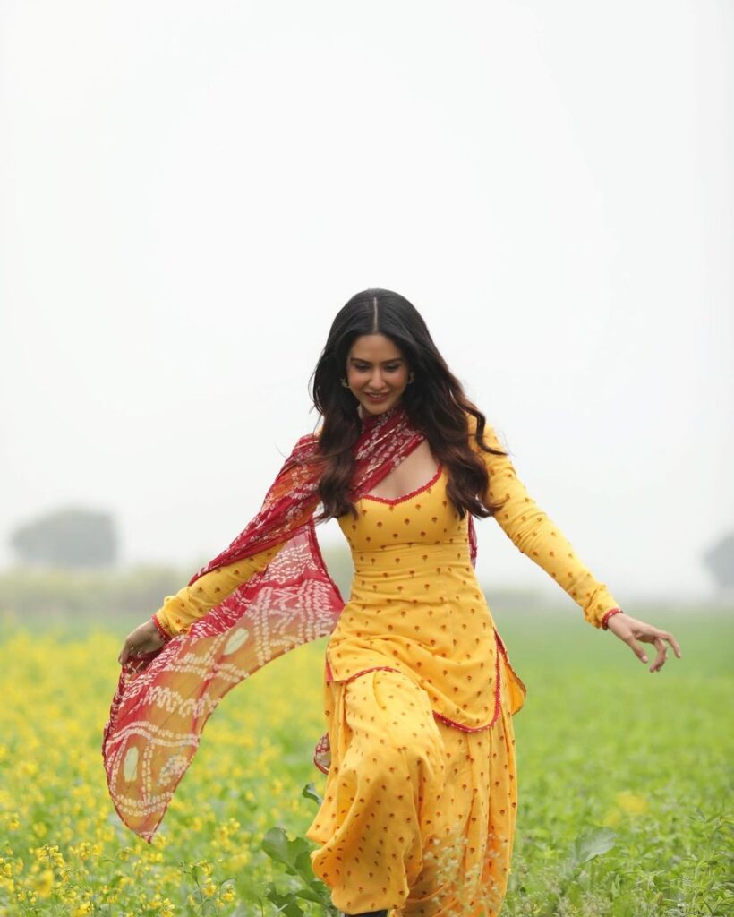 PUNJABI SHALWAR KAMEEZ Designer Suits Salwar Sharara Plazzo Wedding Dress  Party $77.87 - PicClick