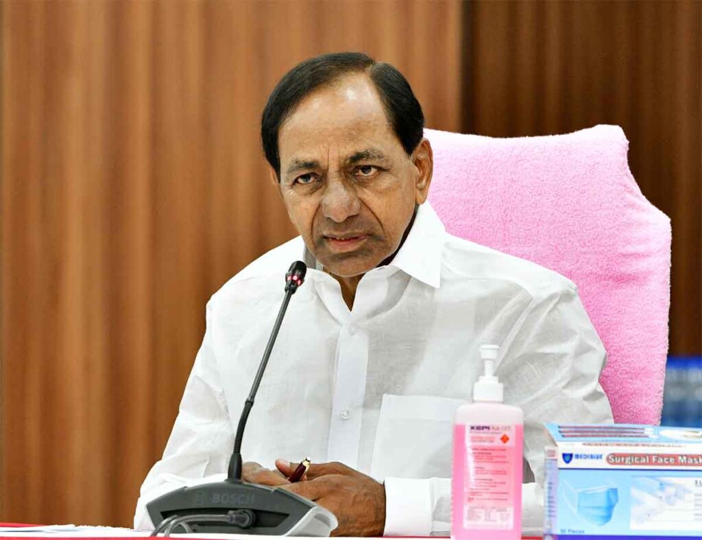 CM KCR press meet