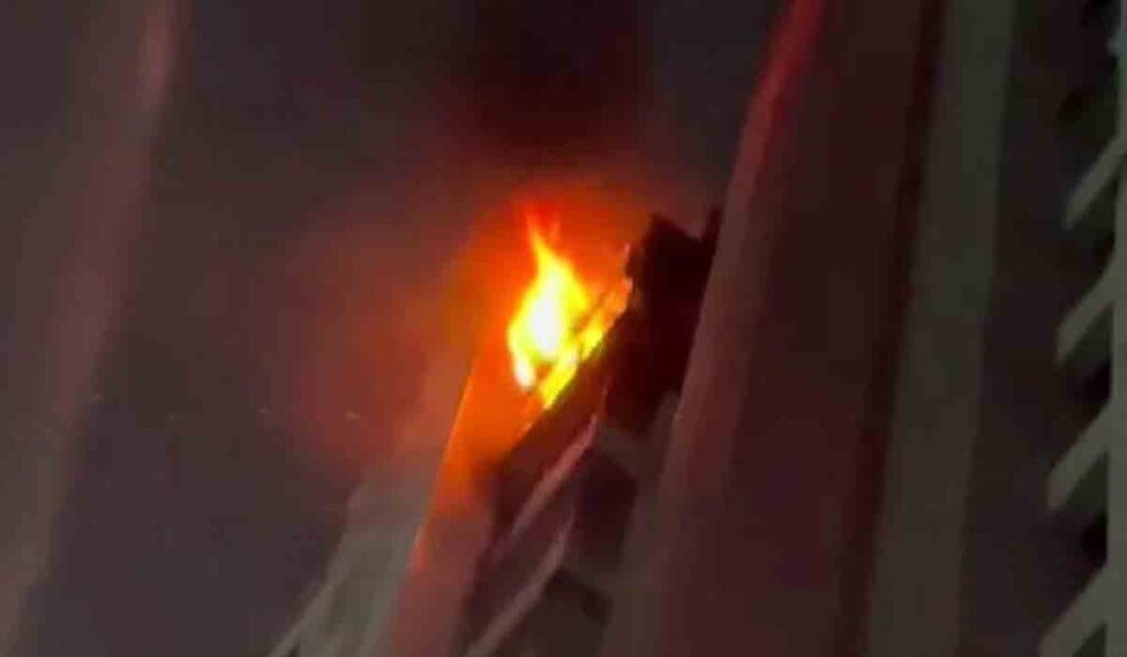 Fire in Bhopal Hospital