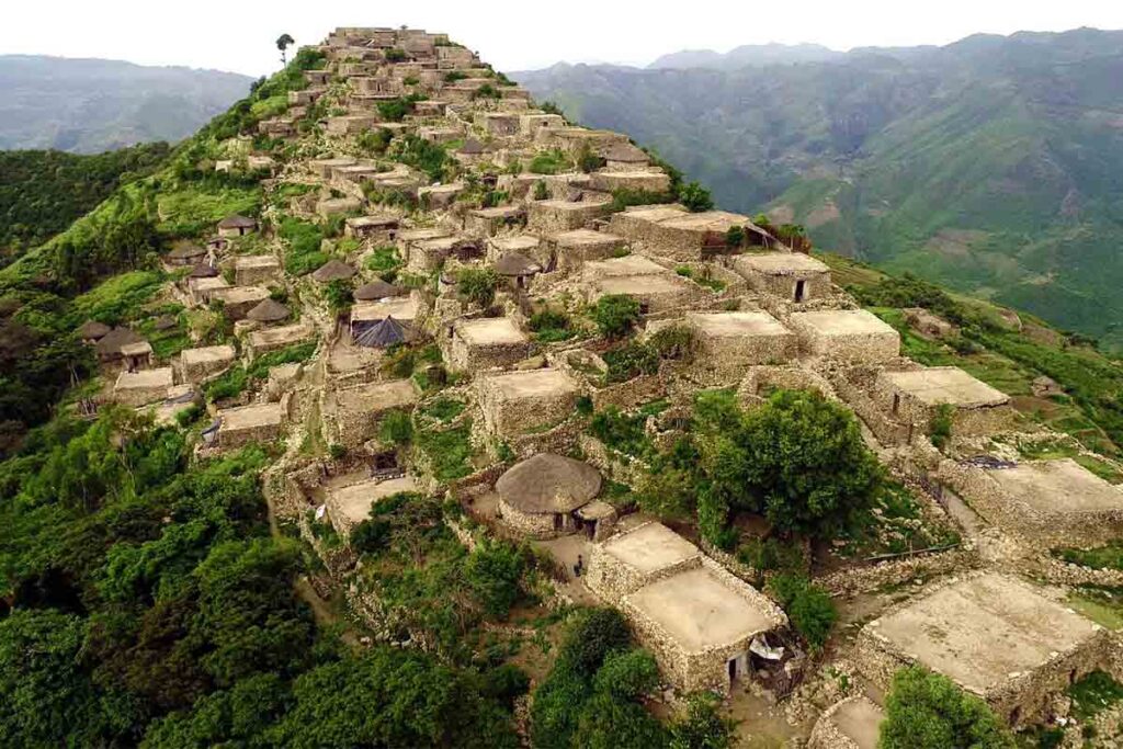 shonke village in Ethiopia